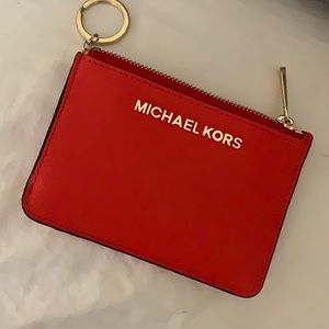Michael Kors keychain wallet/coin purse